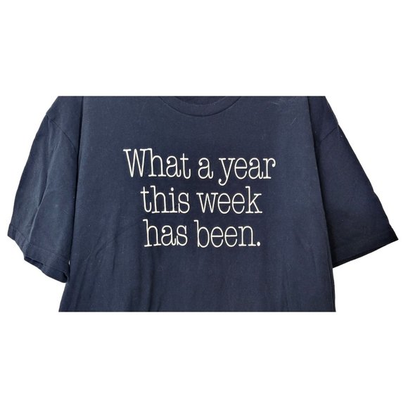 What A Year This Week Has Been T Shirt - Picture 2 of 3